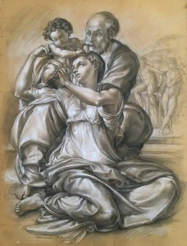Święta rodzina Michelangelo