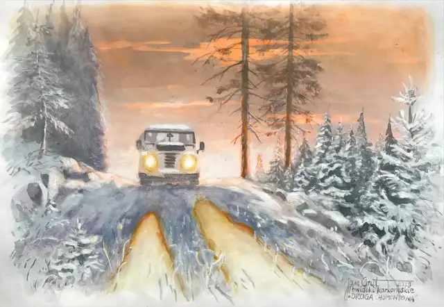 Droga Chomontowa z cyklu Powidoki karkonoskie