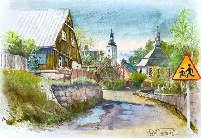 Kraina szczęśliwości z cyklu Powidoki karkonoskie