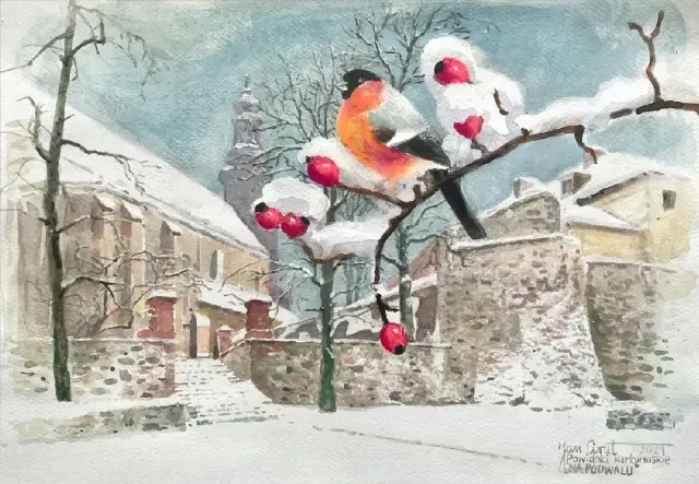 Na Podwalu z cyklu Powidoki karkonoskie