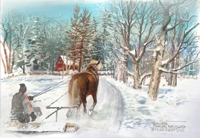 Pług Kuby z cyklu Powidoki karkonoskie