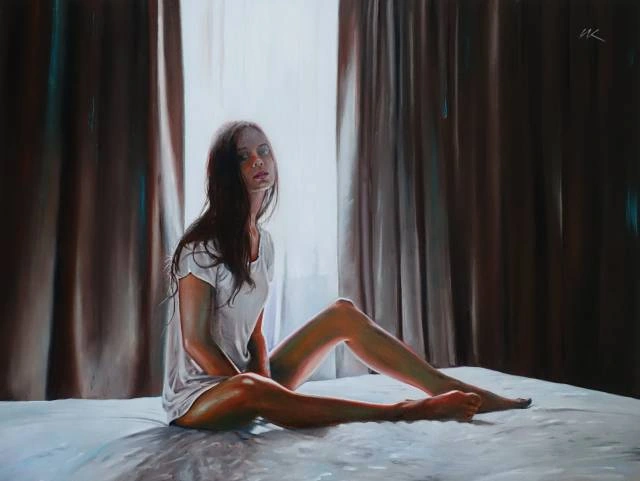 Długie nogi o poranku