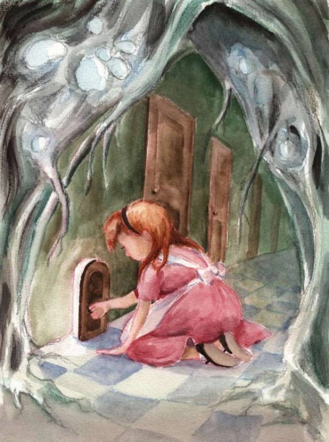 Alicja znajduje drzwi